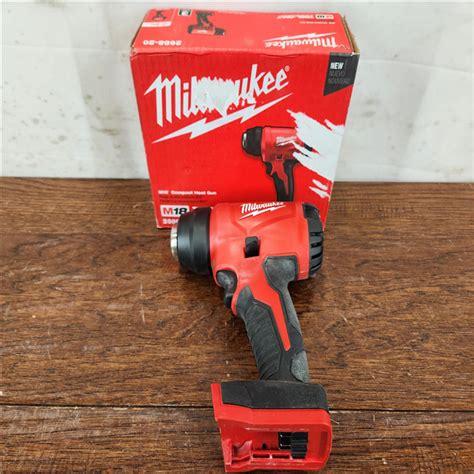 As Is Milwaukee M18 18 Volt Lithium Ion Cordless Compact Heat Gun Tool Only