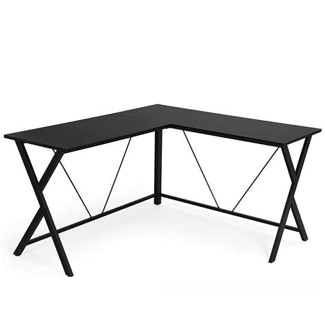 L-shaped Desk With Metal Legs Office Desk Corner Computer Desk Pc Laptop Table - Buy Office Desk ...