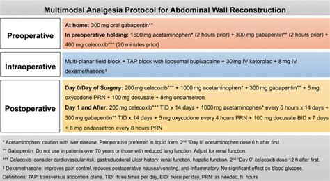 Basics And Best Practices Of Multimodal Pain Management For The Plastic