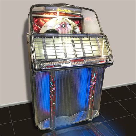 Wurlitzer 1800 Vinyl Jukebox The Games Room Company