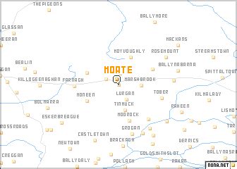 Moate (Ireland) map - nona.net