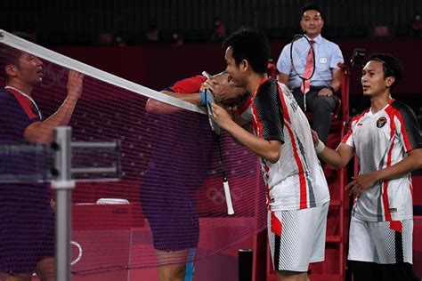 Kekaguman Ganda Putra Peraih Emas Olimpiade 2020 Kepada Ahsan Hendra