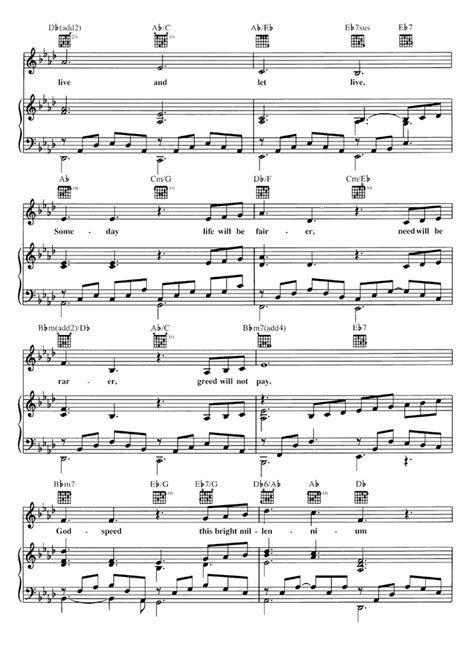 Someday Piano Sheet Music Easy Sheet Music