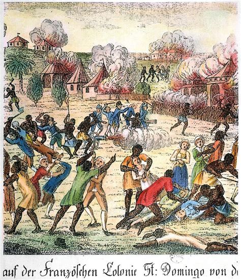 Haiti Slave Revolt October 23 1790 On This Date The First Slave