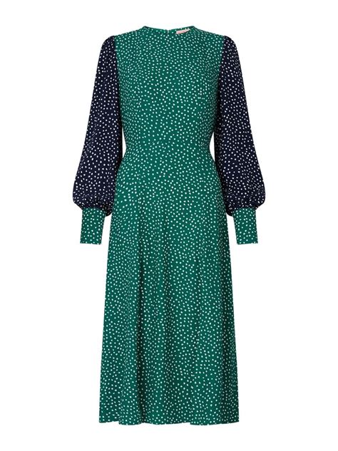 Yasmine Spot Print Midi Dress Women S Printed Midi Dresses Kitri