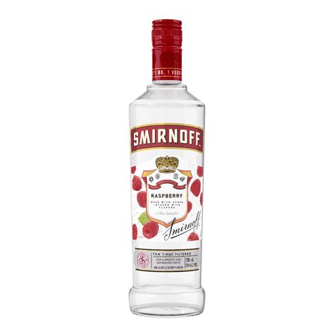 vodka smirnoff raspberry bot ml bodega  abastecimiento