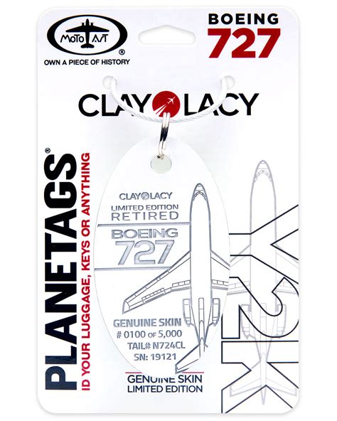 boeing  collection motoart planetags