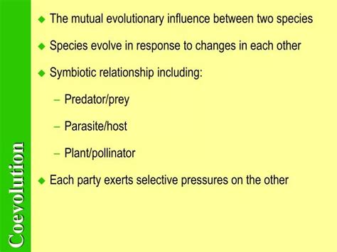 coevolution powerpoint    id