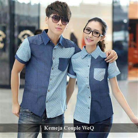 10 Baju Couple Kemeja Simple