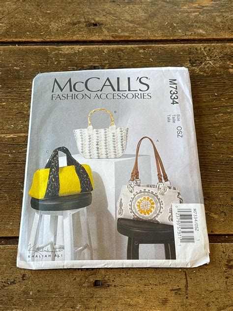 Mccall S Fashion Accessories Pattern M Etsy Australia