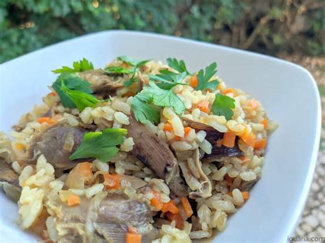 Arroz Rápido de Pato Assado Iguaria Receita e Culinária