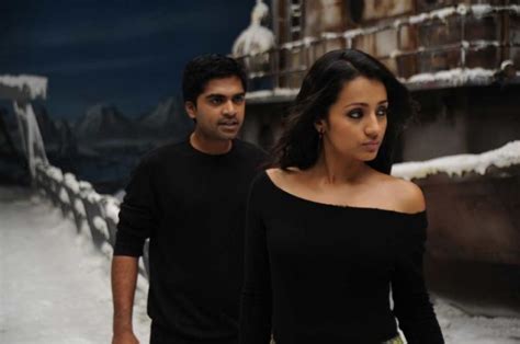 Vtv Stills Of Trisha And Simbu