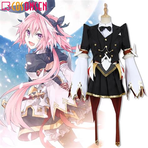 Anime Fate Apocrypha Fgo Saber Astolfo Cosplay Costume