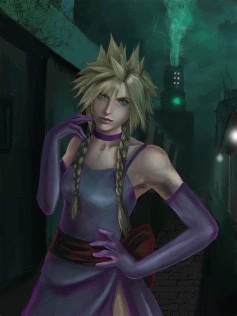 Ff7 Cloud Strife Dress Don Corneo On Tumblr Cloud Strife From Final