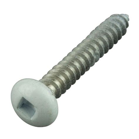 Industrial White Stainless Steel Hex Head Gutter Sheet Metal Screw