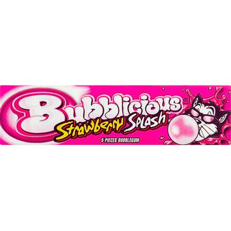 Bubblicious Strawberry Splash 38g