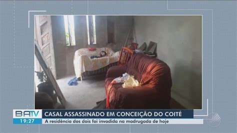 Casal é morto a tiros após ter residência invadida em Conceição do