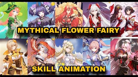 The Legend Of Neverland All Mythical Flower Fairy Skill Animation