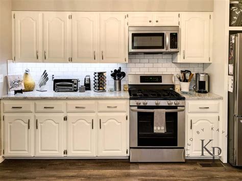 Sherwin Williams Alabaster Kitchen Cabinets Painted By Kayla Payne