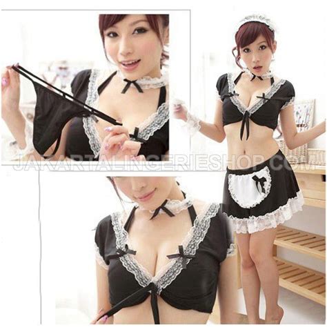 Jual Jakarta Lingerie Costume JLTA012 Sexy Maid Pelayan Seksi Shopee