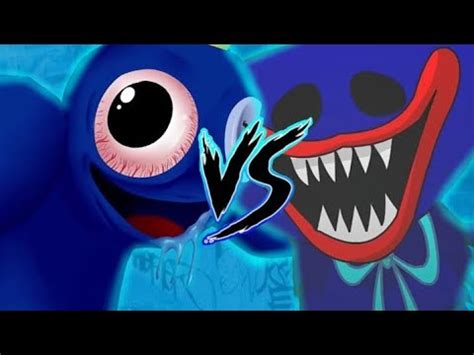 azul babão vs huggy wuggy batalha animada sem o mussoumano YouTube