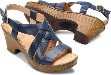 Born Carmo In Navy Born Womens Sandals On