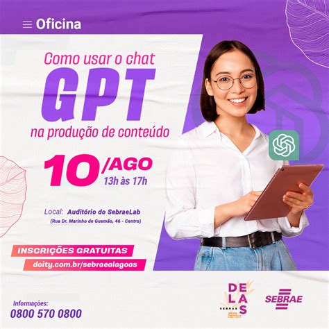 Oficina Como Usar O Chat Gpt Na Produção De Conteúdo Maceió