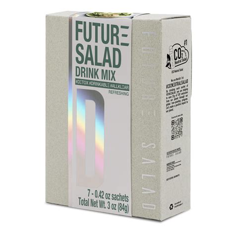 Future Salad Detox Drink Mix (7 Packs) | Weight Loss with Dietary Fiber