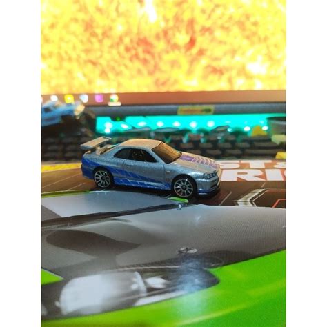 Hot Wheels Nissan Skyline R Fast And Furious Gift Pack Loose Shopee