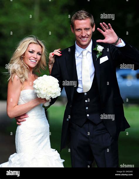 Peter Crouch and Abbey Clancy wedding Stock Photo: 106008308 - Alamy