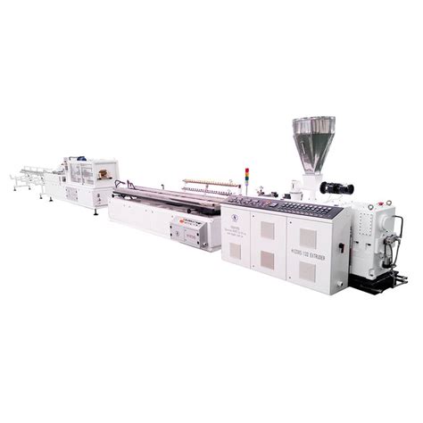 Wpc Decking Floor Profile Extrusion Machine