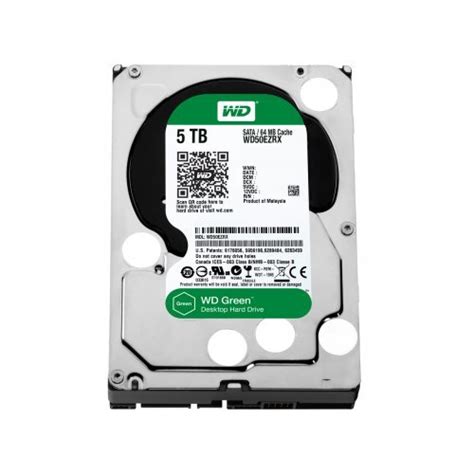 Western Digital 5TB Green WD50EZRX SATA3 64MB IntelliPower