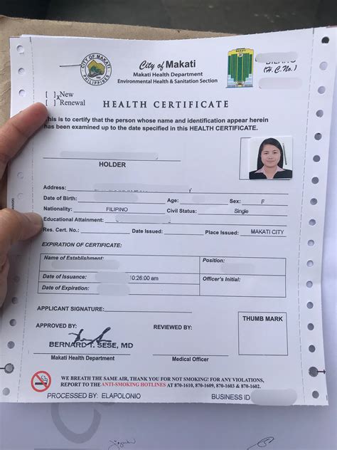 Paano Kumuha Ng Health Card Anti Vuvuzela