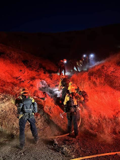 Edmonston Incident Vegetation Fire Kern County Fire Department