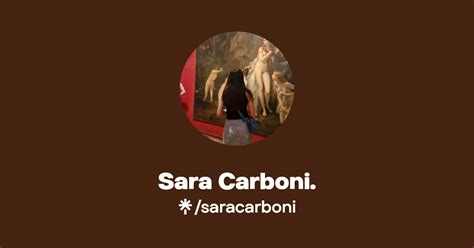 Sara Carboni Listen On Spotify Linktree