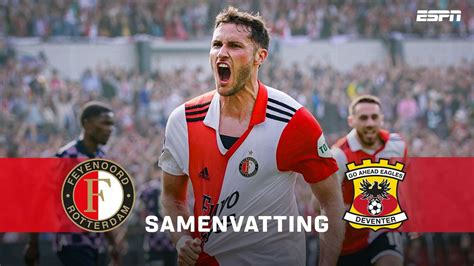 Samenvatting Feyenoord Go Ahead Eagles Gemist Kijk Het Hier