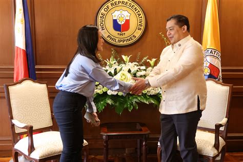 Speaker Romualdez With Mtrcb Chair Journalnews