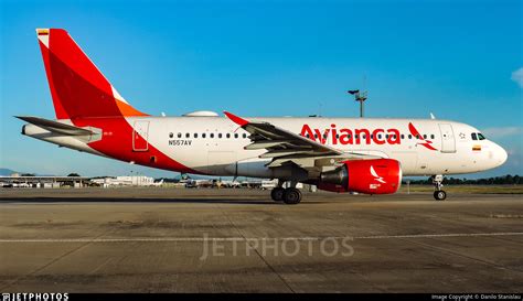 N Av Airbus A Avianca Danilo Stanislau Jetphotos