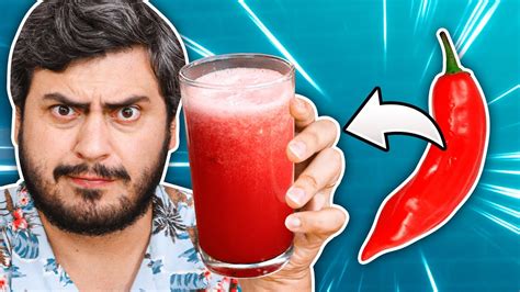 Provamos Receitas De Suco Bizarras Surpreendente YouTube