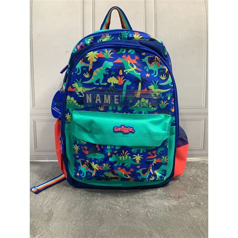 Jual Smiggle Movin Junior Backpack Dino Name Tas Ransel Smiggle