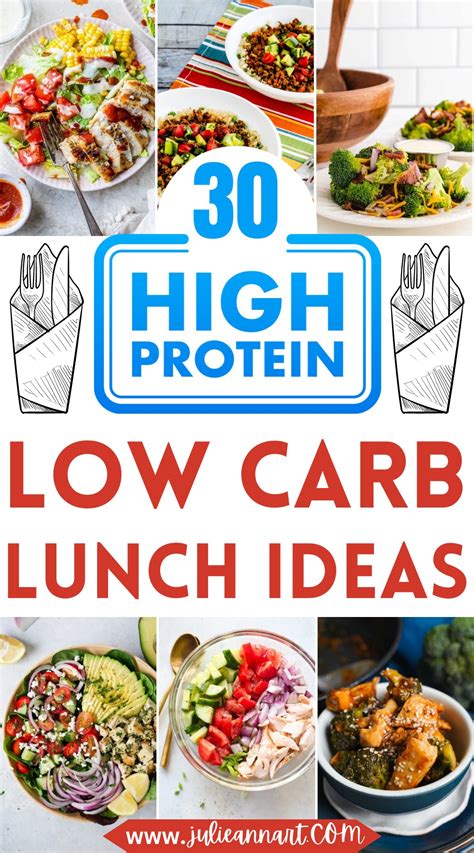 30 High Protein Low Carb Lunch Ideas Julie Ann Art