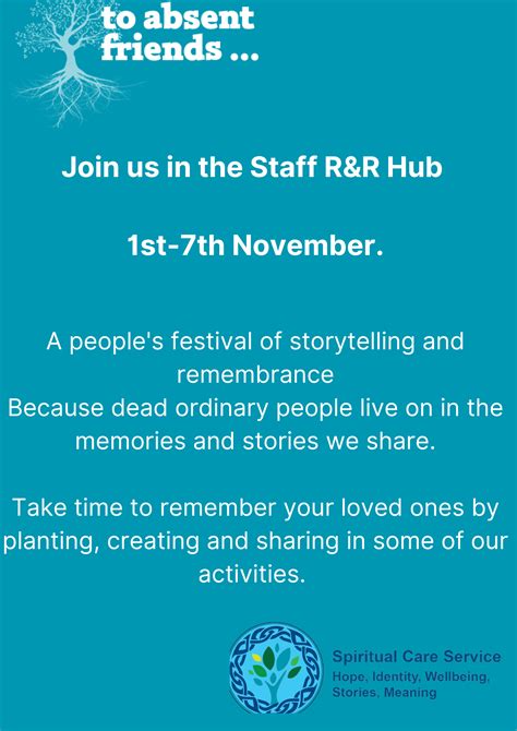 To Absent Friends | Festival 2024 | Remembering Absent Friends and