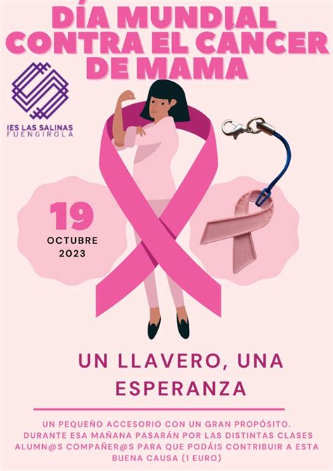 Día mundial contra el cáncer de mama IES Las Salinas