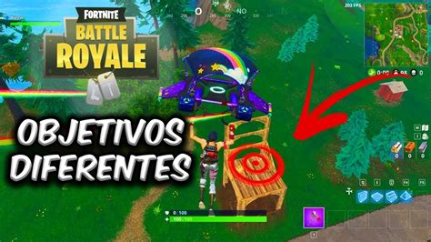 Aterriza En Objetivos Diferentes Todas Las Localizaciones Fortnite