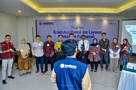 Tahun Mdmc Siap Menggelar Pelatihan Layanan Dukungan Psikososial