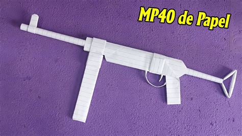 Origami Armas Como Hacer Una Pistola De Papel Mp Manualidades