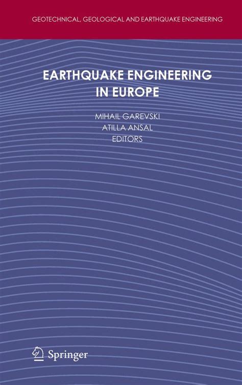 Geotechnical Geological And Earthquake Engineering 17 Earthquake