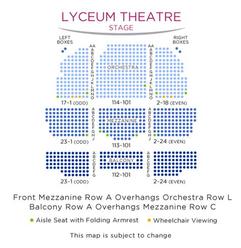 Ambassador Theater Nyc Seating Elcho Table