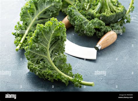 Kale leaves hi-res stock photography and images - Alamy