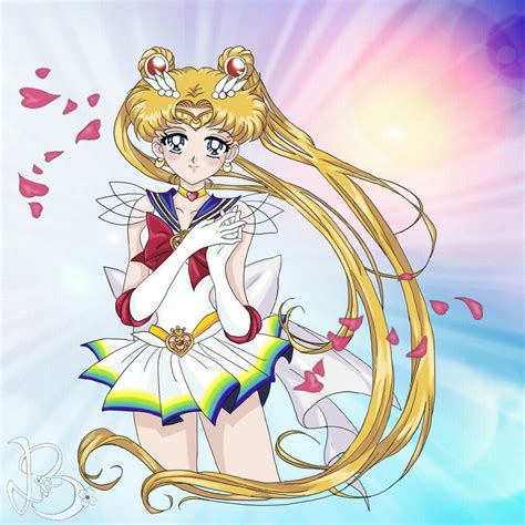 Super Sailor Moon Sailormoon Art Print By Lizabela Anime Art X Small